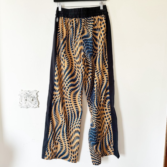 Free People Movement Heat Wave Wide Leg Zip Pants Daisy Chain S - Picture 6 of 12